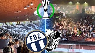 FC Zürich vs. Vitória Guimarães - UEFA Conference League Stadion Vlog | SCHIRI SKANDAL!?