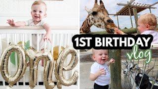 Jace is ONE! // 1st Birthday Vlog | Jessica Elle