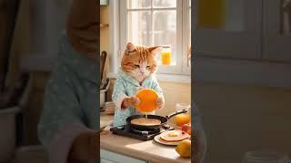Adorable Cat Chef Cooks a Delicious Meal | Wholesome Animation