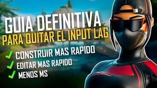 LA MEJOR OPTIMIZACION PARA QUITAR EL INPUT LAG EN FORTNITE!! PC/CONSOLAS