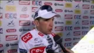 Interviews of the day : Carlos SASTRE and Andy SCHLECK