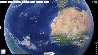 Where on the map - Mauritania