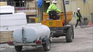 1,200 Litre Site Tow Dust Suppression Bowser Keeping The Dust Down on Construction Site