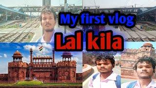 my first vlog 2024 || delhi - lal kila video on you tube || music location vlog