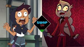 LUZ & CHARLIE VOICE SWAP | The Owl House/Hazbin Hotel