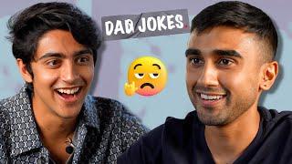 INDIAN DAD JOKES (DON'T LAUGH) | (Aman + Deven) VS. (Satish + Anish) | POPSHIFT