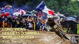 Downhill MTB World Cup Les Gets 2024 interviews: Long 'Views by Misspent Summers