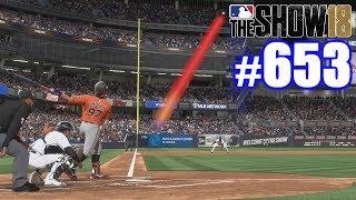 THIS BALL WENT A VERY LONG WAY! | MLB The Show 18 | Road to the Show #653