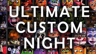 NEW HIGH SCORE! FNaF Ultimate Custom Night! 6600