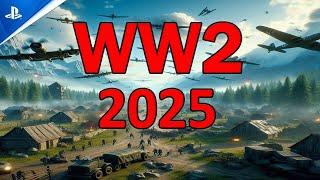 Top 20 New Upcoming World War II Games of 2025