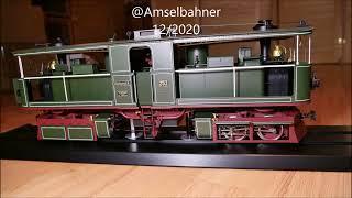 LGB Dampflok IM der K. Sächs. Sts. E.B.  Unboxing                  garden railway