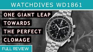 Watchdives WD1861 Full Review of The Speedy Homage King
