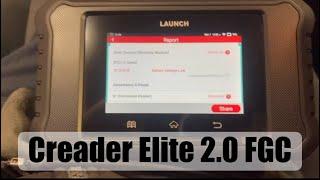 Creader Elite 2.0 FGC - First Scan