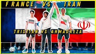 قهرمانی احمدرضا در مسابقات آزاد فرانسه /  Ahmadreza (Iran) vs Tristian (France)