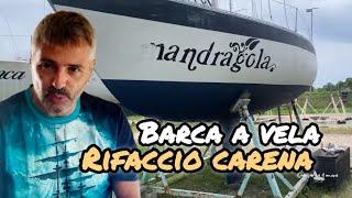 BARCA A VELA 8m COME RIFACCIO CARENA