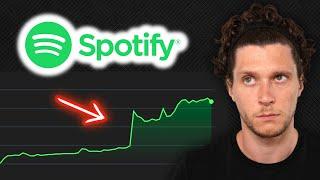 J’analyse l’action Spotify : +12% en 1 jour