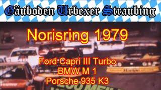  Norisring 1979 - Ford Capri Turbo Porsche 935 BMW M1 - Deutsche Rennsportmeisterschaft - # 037