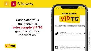 Création d’un compte VIP TG – Application mobile