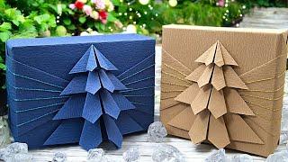 Christmas Gift Wrapping Ideas (tutorial) | I.Sasaki Original