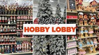 HOBBY LOBBYCHRISTMAS SHOP WITH ME FOR 2024 #new #hobbylobby #christmas