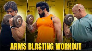 Super Arms Blasting Workout With Guru Ji And Rubal Bhai