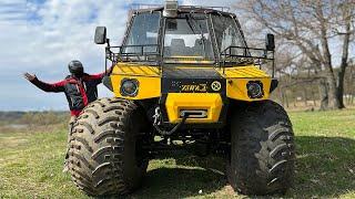 Newest huge ATV Enwix - great for long expeditions!