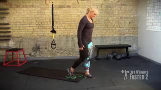 Exercise Demo: Valslide Reverse Lunge