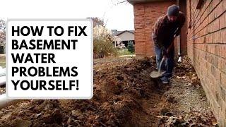 How to Fix Basement Water Problems Yourself