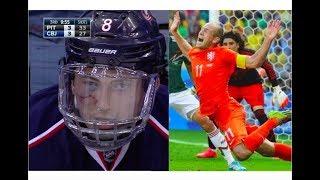 Ice Hockey vs Soccer (Football)