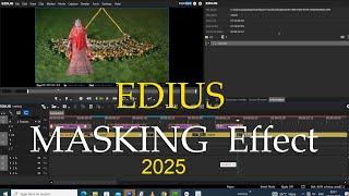 How to use Masking Effect in Edius || edius video editing || edius project free download