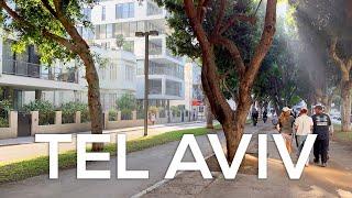 The most beautiful street in Tel Aviv | Walk along Rothschild Boulevard from Habima Square | Bauhaus