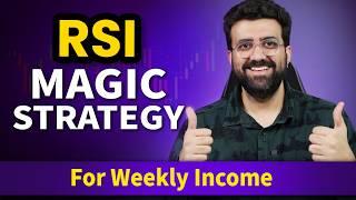 RSI + Moving Average Swing Trading Strategy for Consistent Weekly Income | Siddharth Bhanushali