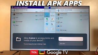 How To Install APK File From USB Drive On TCL Google TV