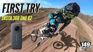 BEST ACTION CAM I HAVE EVER TRIED | Insta360 ONE X2 | 360° CAMERA | EPIC MOTOCROSS SHOTS