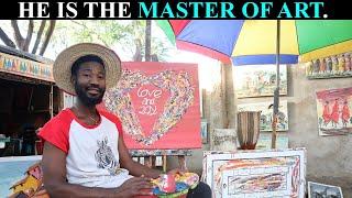 The Art Master In Tanzania.