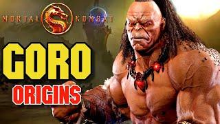Goro Origins - The Terrifying Murderous Champion Of Mortal Kombat Who Is A Half-Dragon Half-Human