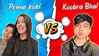 @Prime kuki  vs @Koobra Bhai  1v1 Funny TDM Challenge in Pubg | Big YouTuber Challenge me 1v1