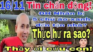  Thực hư thông tin ĐH Nhân bị 5 chú áo xanh đến tận nhà?