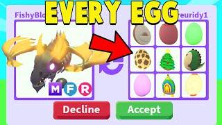 I traded for EVERY EGG in Adopt Me!