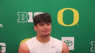 Oregon sophomore outside linebacker Teitum Tuioti breaks down win over Oregon State