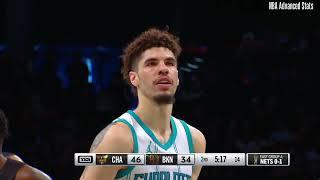 LaMelo Ball | Charlotte Hornets at Brooklyn Nets | Full Box Score