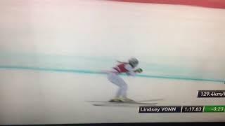 Lindsey Vonn Hard Crash - Audi World Cup