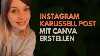 Instagram Karussell Post mit Canva erstellen