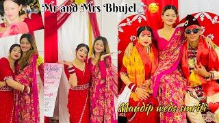 Smriti Weds Mandip️||Emotinal ||Vlog|| Mitini ko bihey ma yettiko ta nachnai paryoni