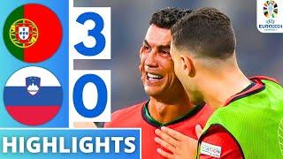 Portugal vs Slovenia (3-0) | Penalty Shootout & Highlights | UEFA EURO 2024