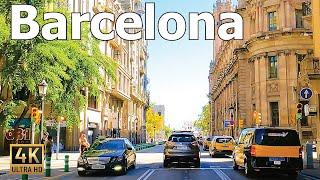 Barcelona 4K - City Drive 2022 