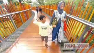 Fadhil Zahra Jalan Jalan ke Taman Tebet Eco Park Jakarta