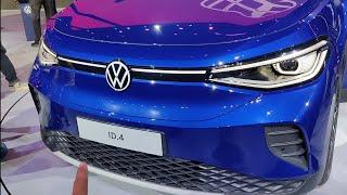 Volkswagen ID.4 First Electric Car To be launched in India Unveiled- Walkaround Video