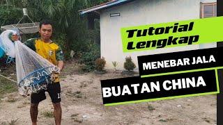 Cara Melempar Jala Ikan China ‼️ How To Cast Chinnese Fishing Nets | Tutorial Lengkap 