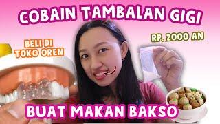 REVIEW JUJUR TAMBALAN GIGI/ GIGI PALSU 2000-AN || TAMBALAN TERMURAH DI SHOPEE || TEMPTOOTH